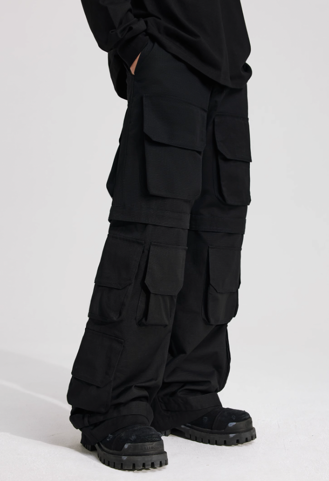 ANTIDOTE Multi Pocket Silhouette Pants