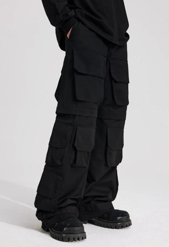 ANTIDOTE Multi Pocket Silhouette Pants