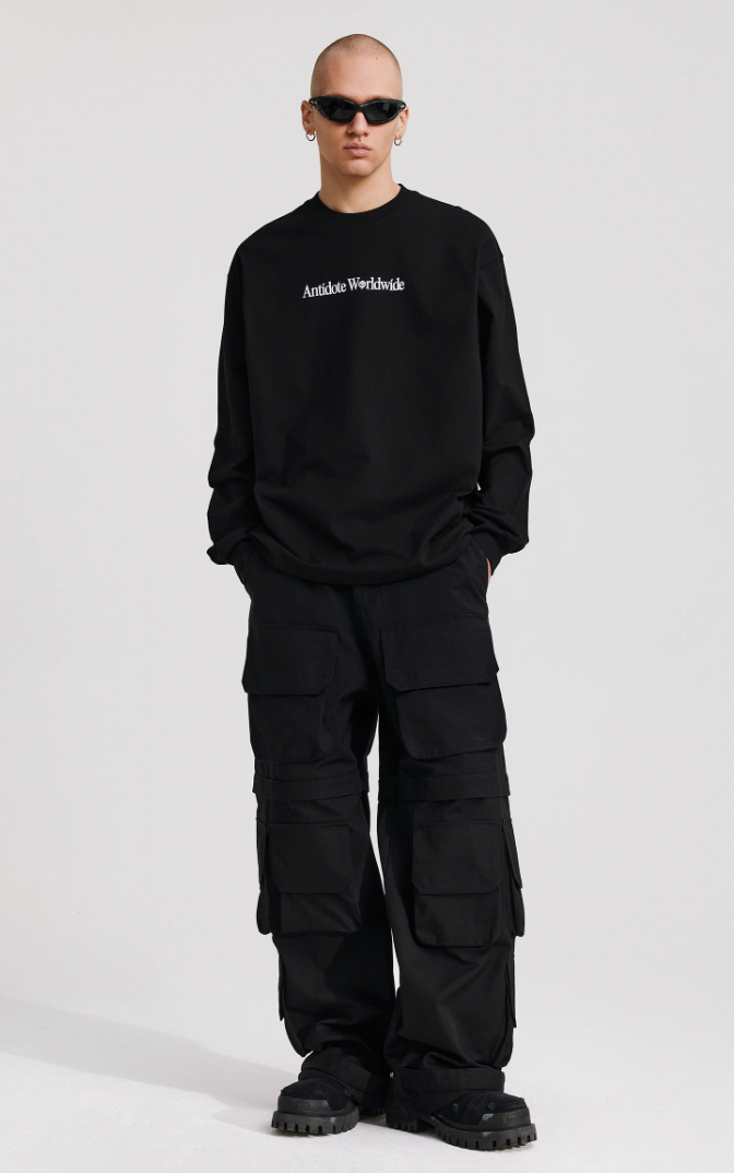 ANTIDOTE Multi Pocket Silhouette Pants