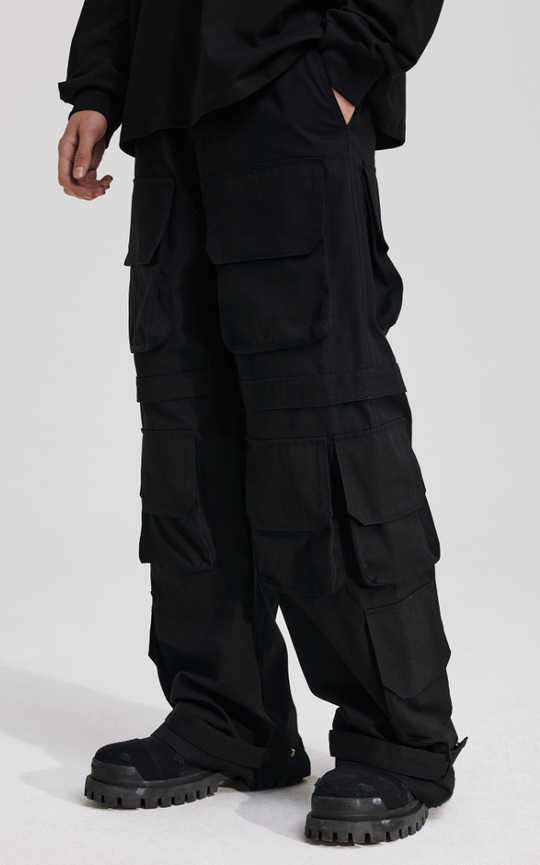 ANTIDOTE Multi Pocket Silhouette Pants