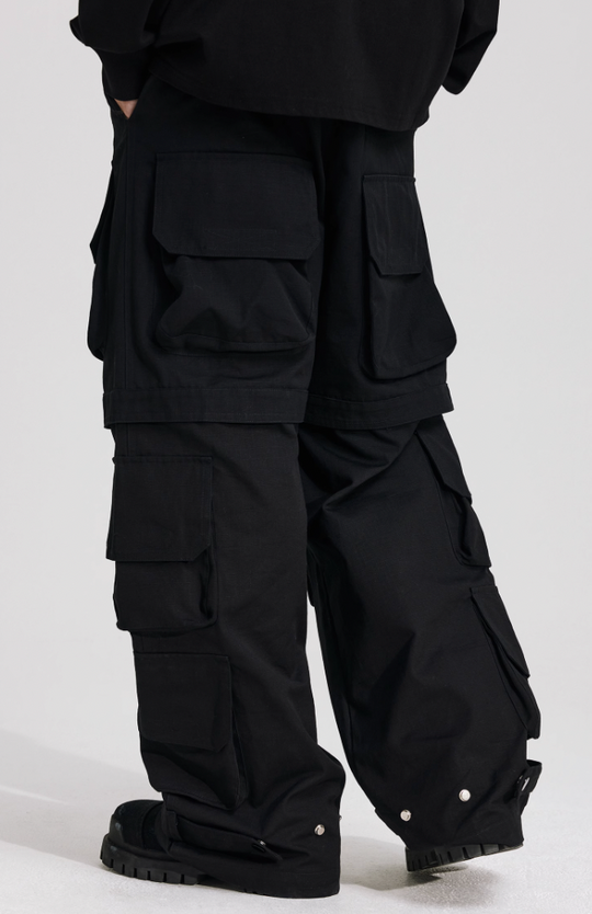 ANTIDOTE Multi Pocket Silhouette Pants