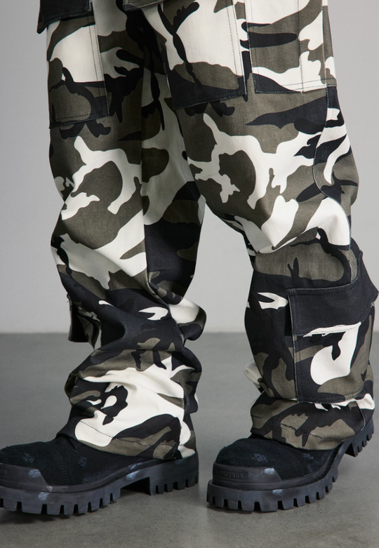 ANTIDOTE Camouflage Multi Pocket Work Pants