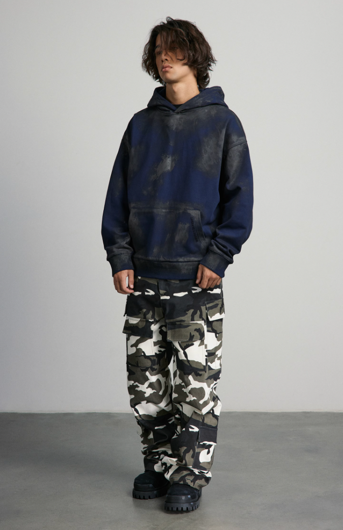 ANTIDOTE Camouflage Multi Pocket Work Pants