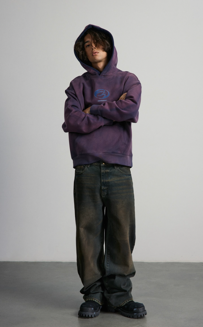 ANTIDOTE Vintage Washed Dirty Denim Pants