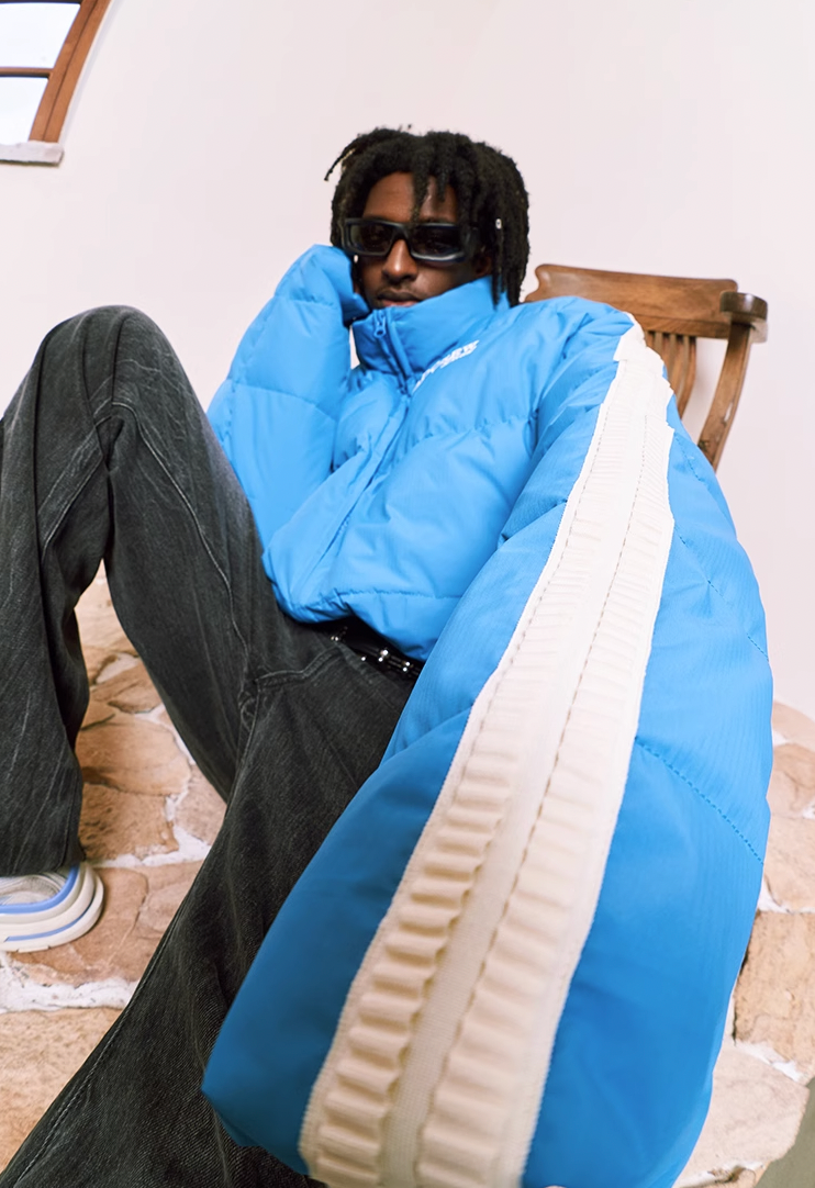 YADcrew Splicing Custom Webbing Short Jacket