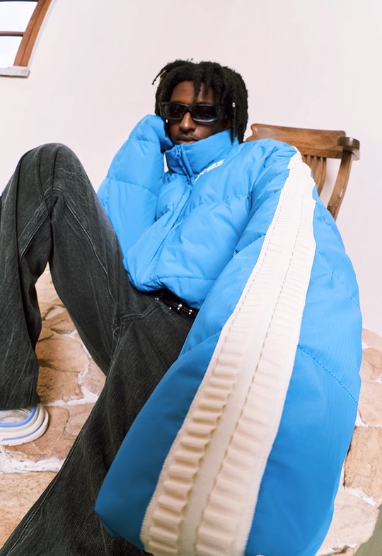 YADcrew Splicing Custom Webbing Short Jacket