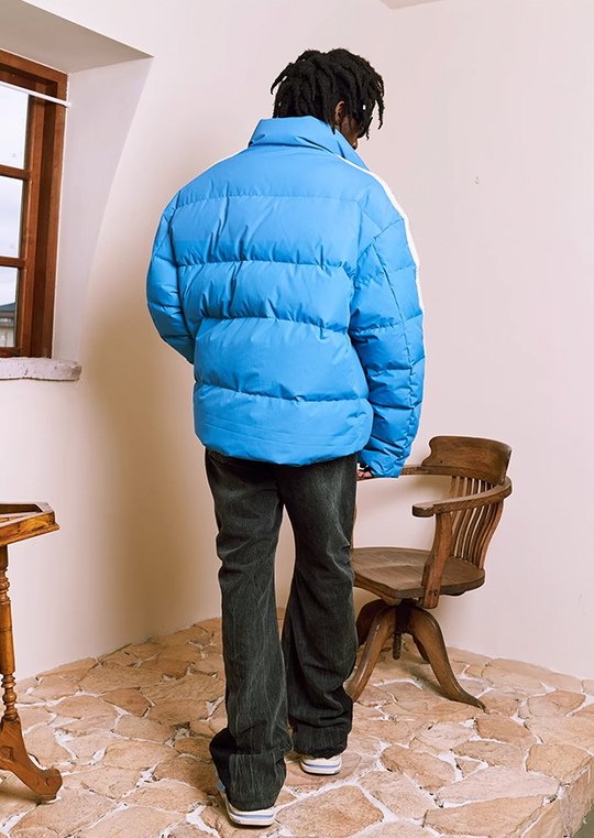 YADcrew Splicing Custom Webbing Short Jacket