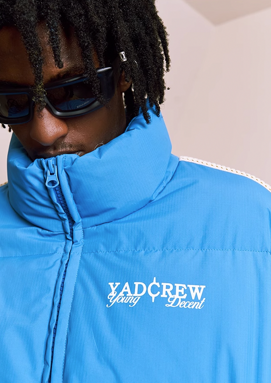 YADcrew Splicing Custom Webbing Short Jacket