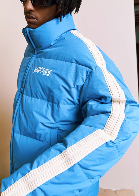 YADcrew Splicing Custom Webbing Short Jacket