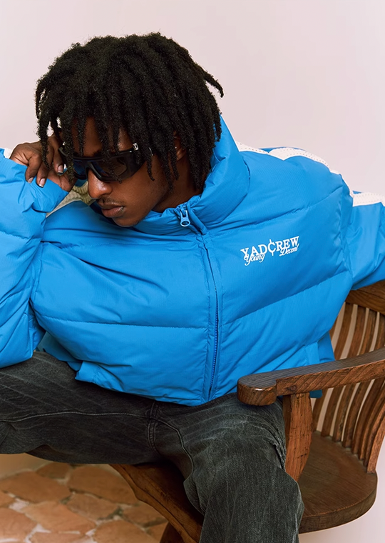 YADcrew Splicing Custom Webbing Short Jacket