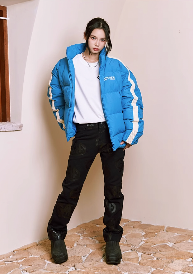 YADcrew Splicing Custom Webbing Short Jacket