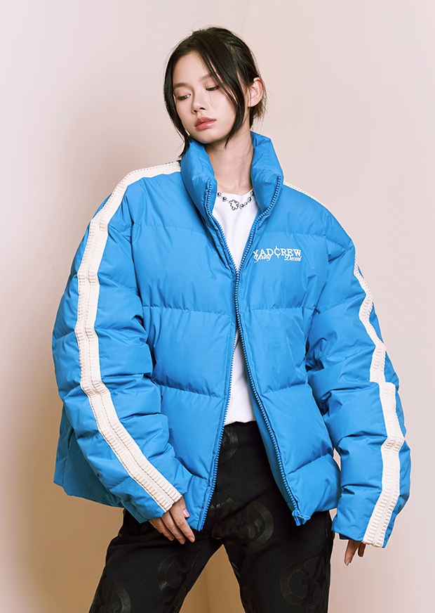 YADcrew Splicing Custom Webbing Short Jacket