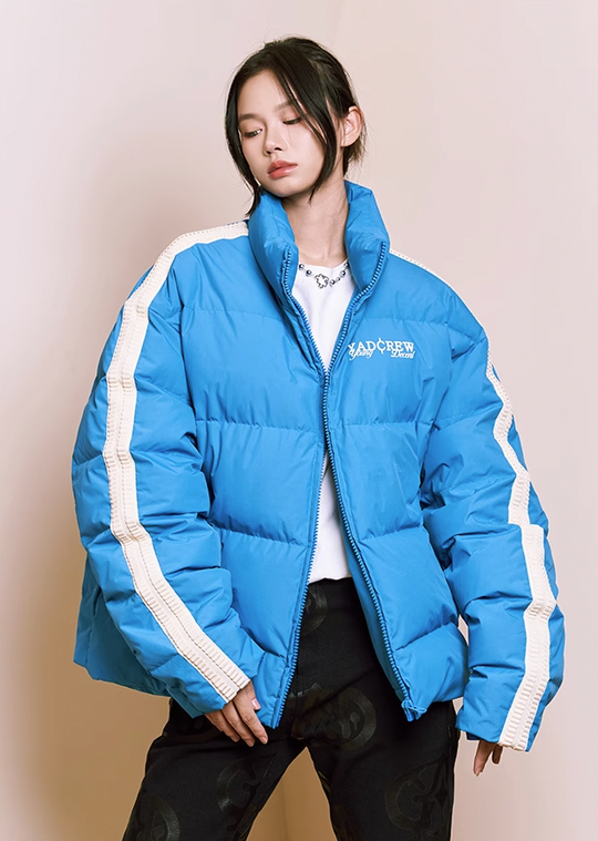 YADcrew Splicing Custom Webbing Short Jacket