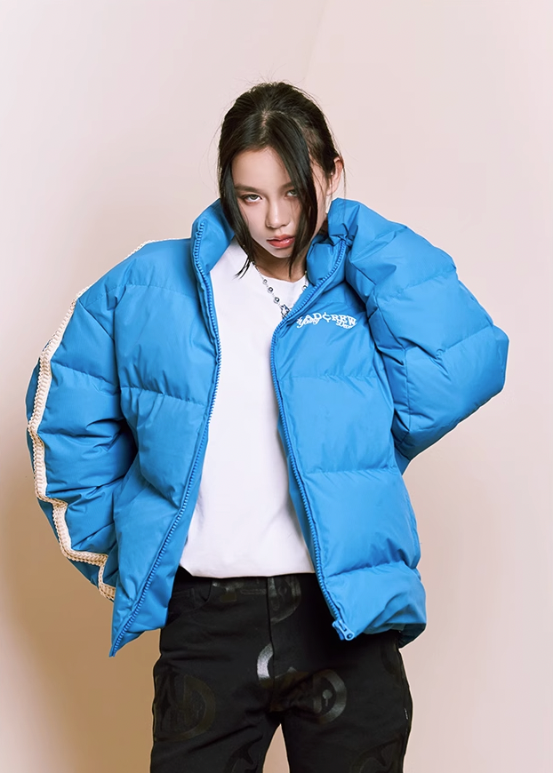 YADcrew Splicing Custom Webbing Short Jacket