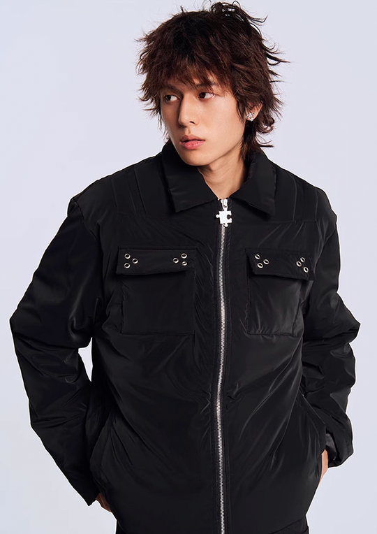 YADcrew Futuristic Exoskeleton Jacket