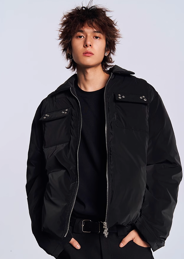 YADcrew Futuristic Exoskeleton Jacket