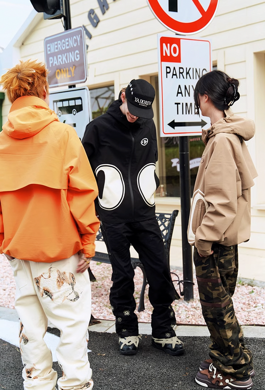 YADcrew Waterproof Hooded Punching Jacket