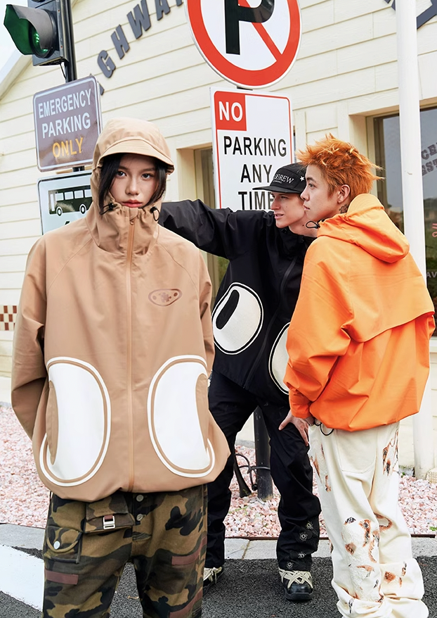 YADcrew Waterproof Hooded Punching Jacket