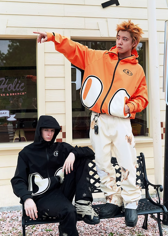 YADcrew Waterproof Hooded Punching Jacket