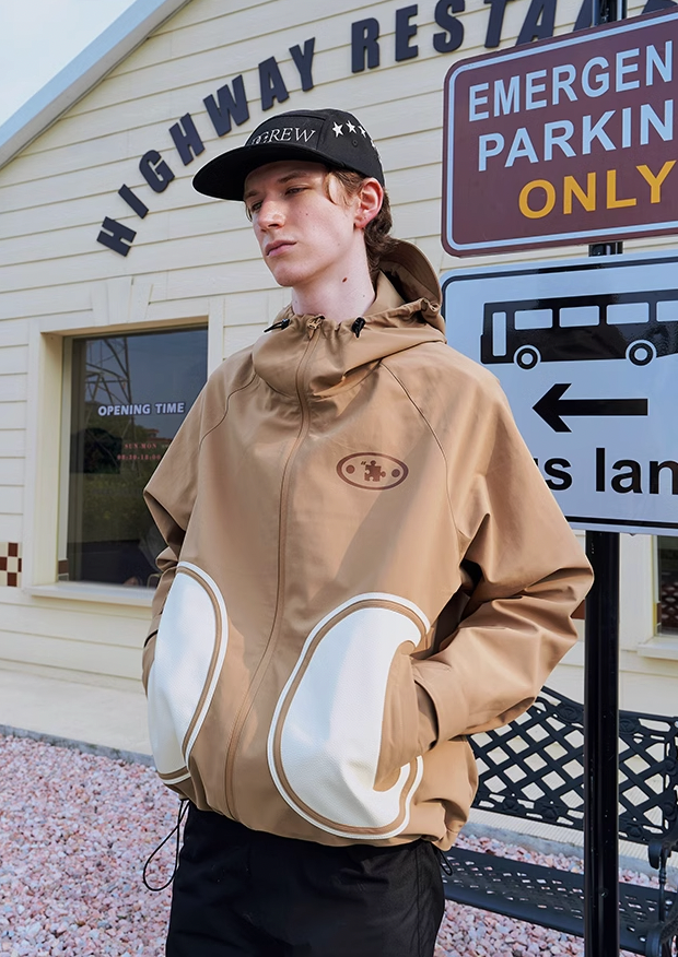 YADcrew Waterproof Hooded Punching Jacket