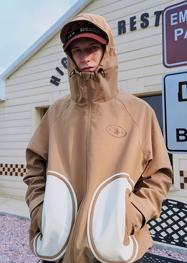 YADcrew Waterproof Hooded Punching Jacket