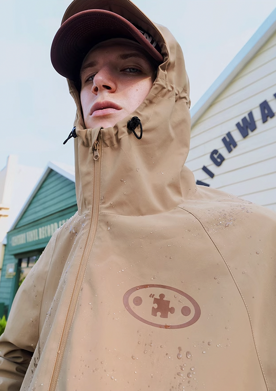 YADcrew Waterproof Hooded Punching Jacket