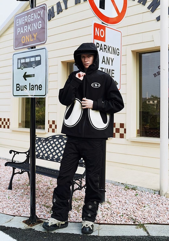 YADcrew Waterproof Hooded Punching Jacket