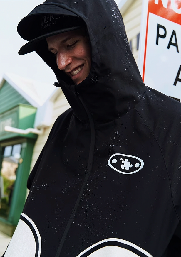 YADcrew Waterproof Hooded Punching Jacket
