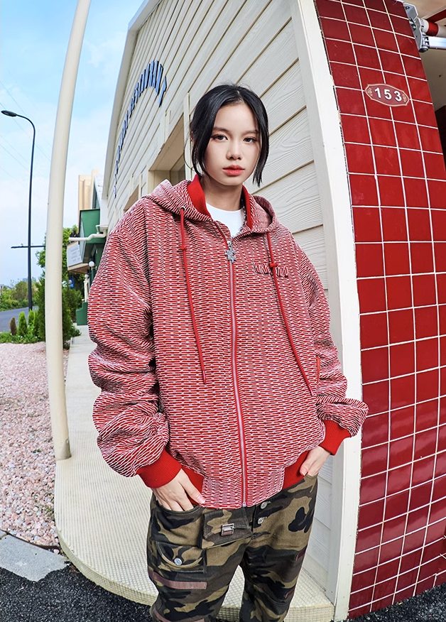 YADcrew Bomber Aviator Hooded Jacket