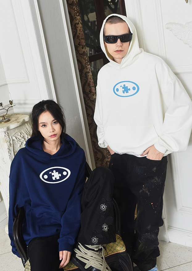 YADcrew Cyclone Foam Big Logo Hoodie