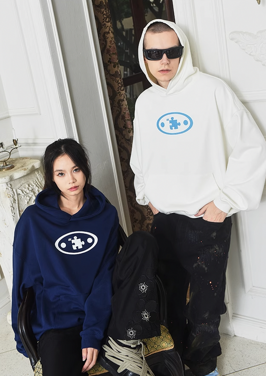 YADcrew Cyclone Foam Big Logo Hoodie