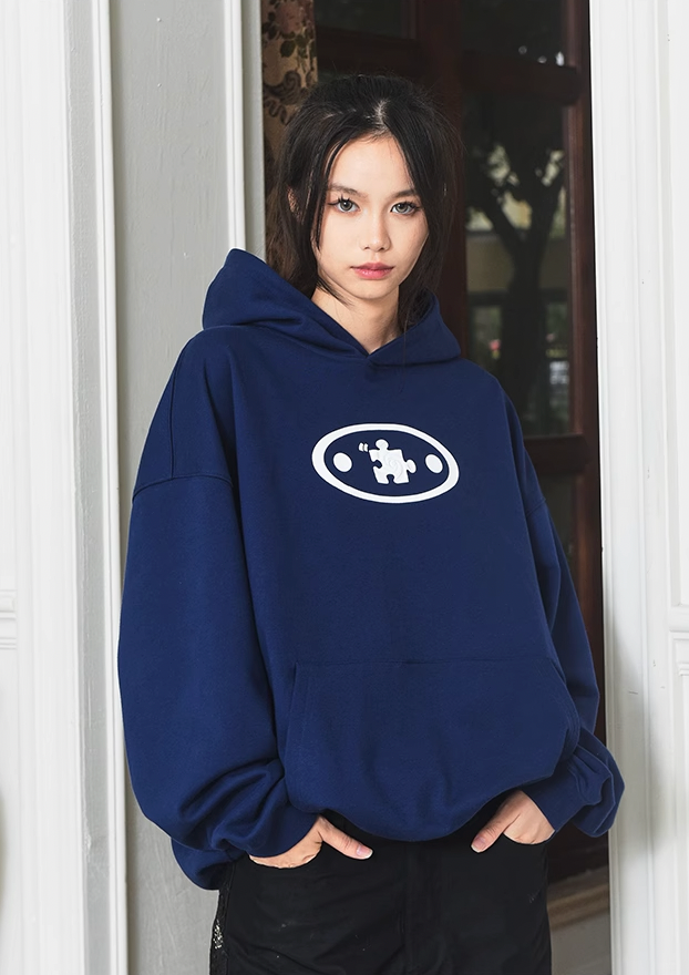 YADcrew Cyclone Foam Big Logo Hoodie
