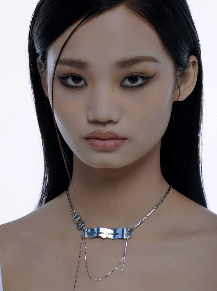 Nbostore 'You are my unreachable dream' Paper Strip Necklace