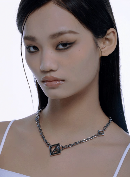 NboStore LOGO Chain Necklace | Face 3 Face