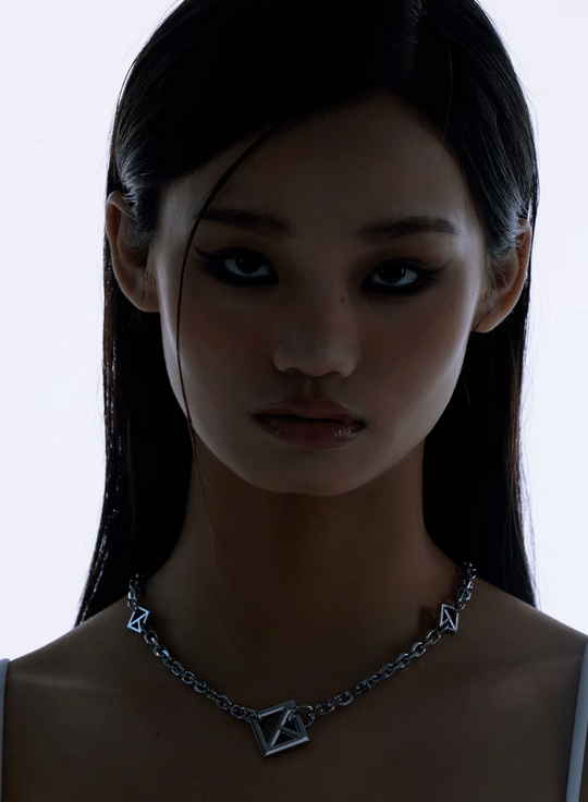 NboStore LOGO Chain Necklace | Face 3 Face