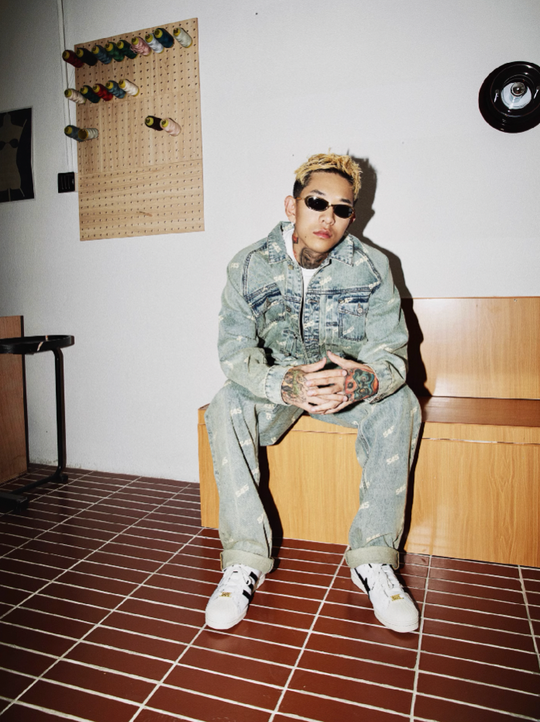 S45 Full Print Denim Jacket & Denim Pants