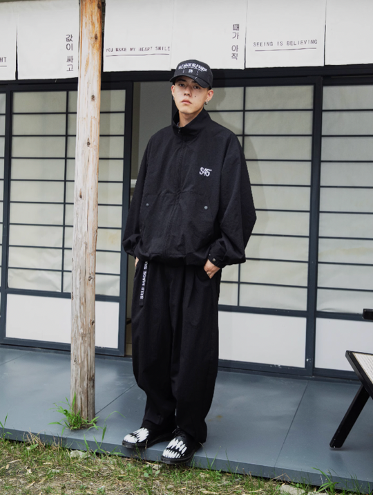 S45 Seersucker Tracksuit Jacket & Track Pants