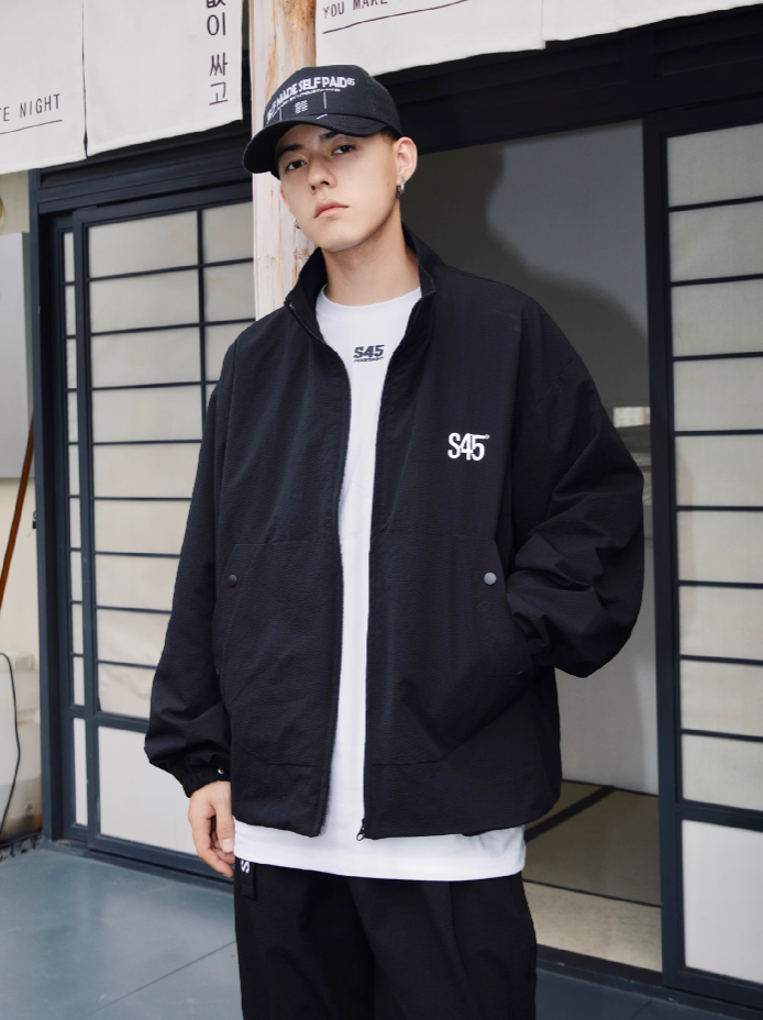 S45 Seersucker Tracksuit Jacket & Track Pants