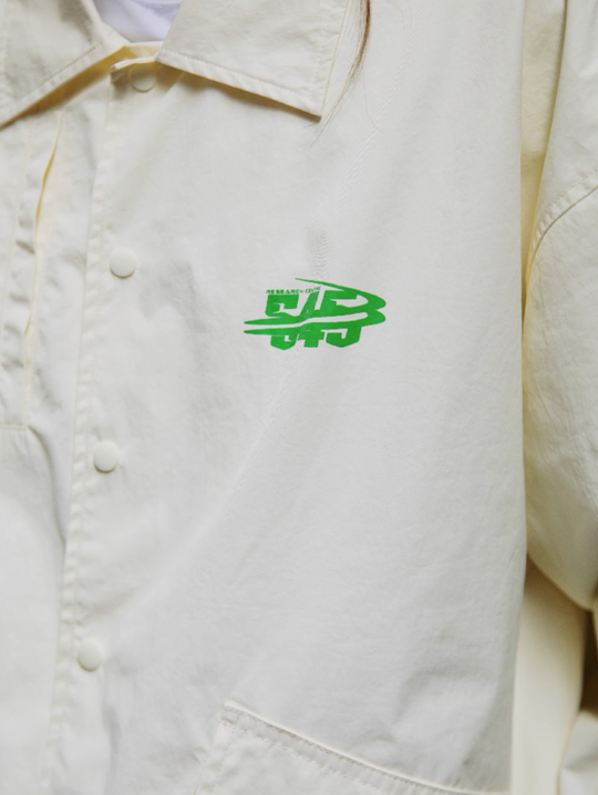 S45 Logo Slogan Coach Jacket