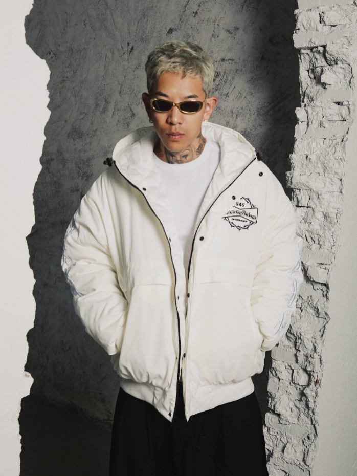 S45 Thorn Rose Embroidered Jacket