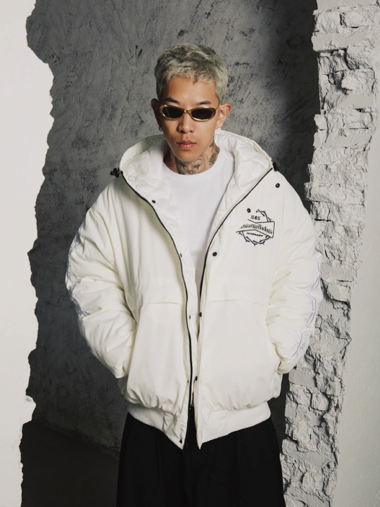 S45 Thorn Rose Embroidered Jacket