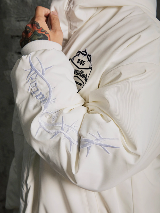 S45 Thorn Rose Embroidered Jacket