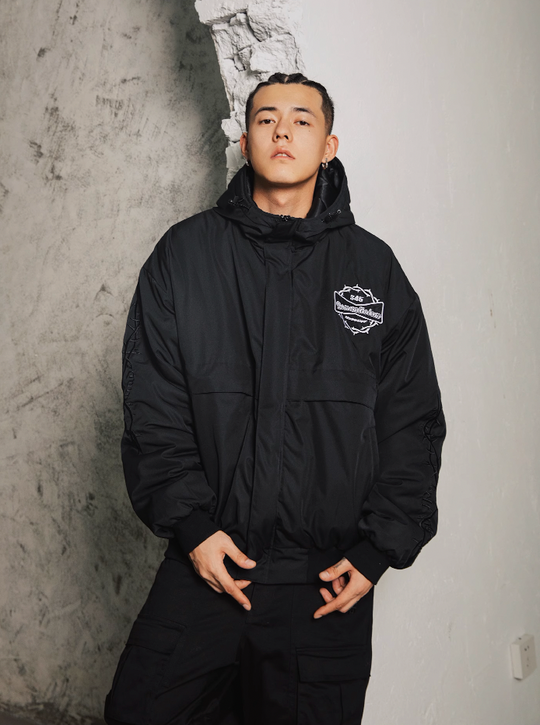 S45 Thorn Rose Embroidered Jacket