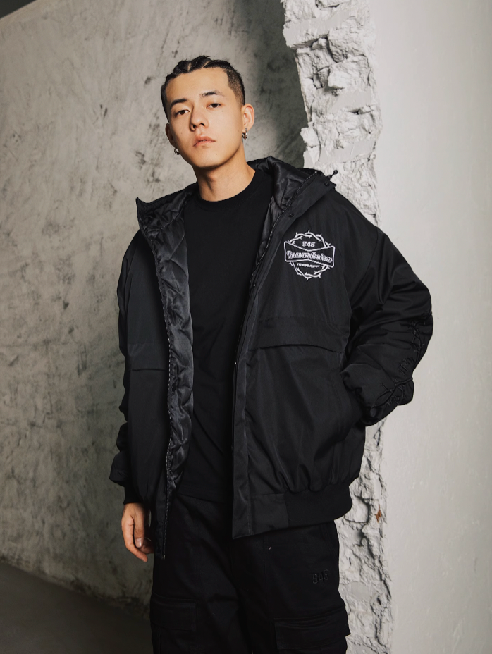 S45 Thorn Rose Embroidered Jacket