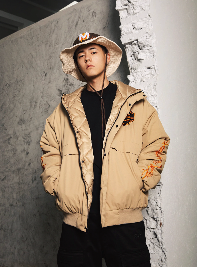 S45 Thorn Rose Embroidered Jacket