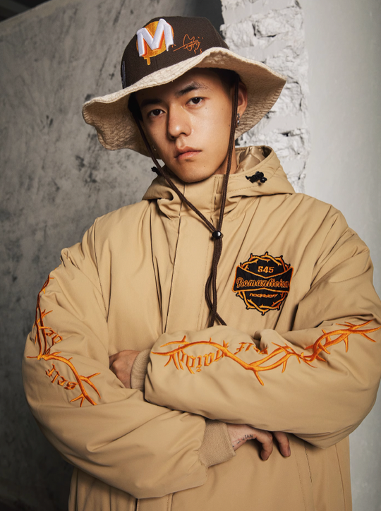 S45 Thorn Rose Embroidered Jacket