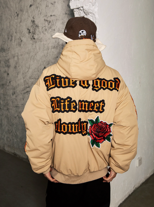 S45 Thorn Rose Embroidered Jacket