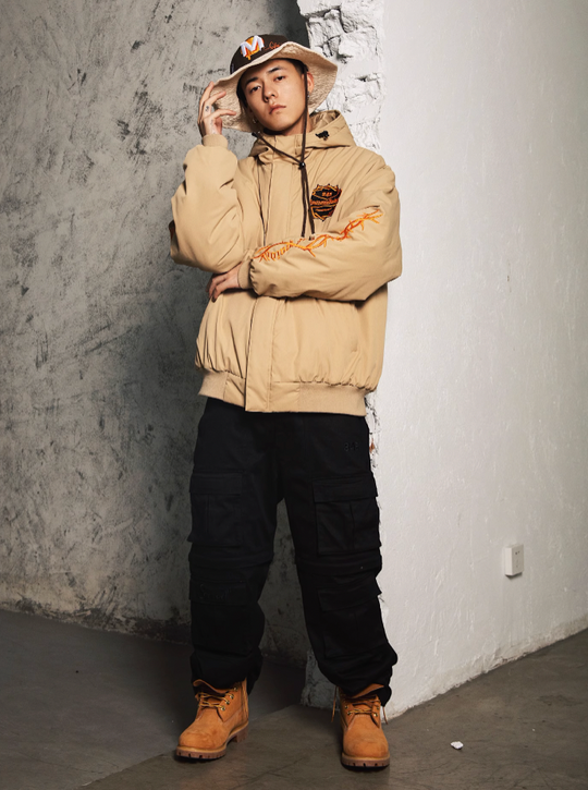 S45 Thorn Rose Embroidered Jacket