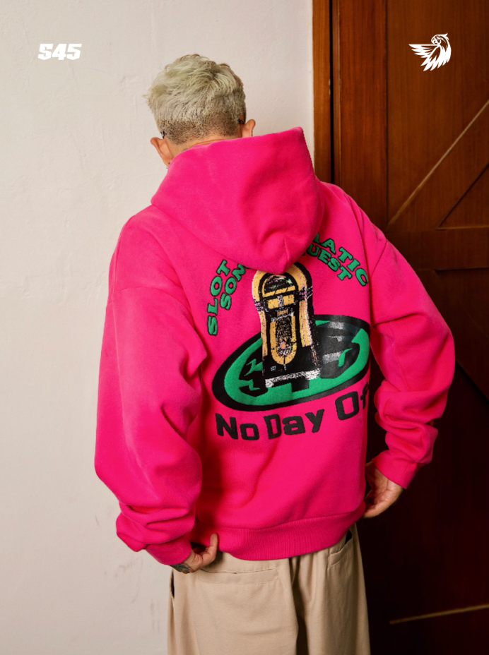 S45 Jukebox Print Hoodie