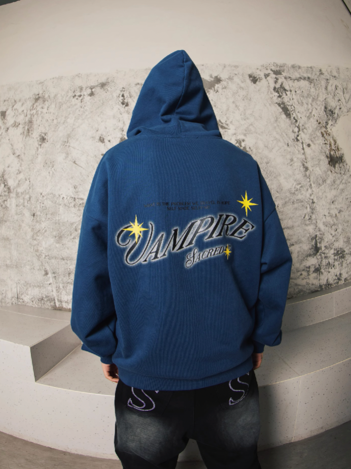 S45 Countess Vintage Zipper Hoodie